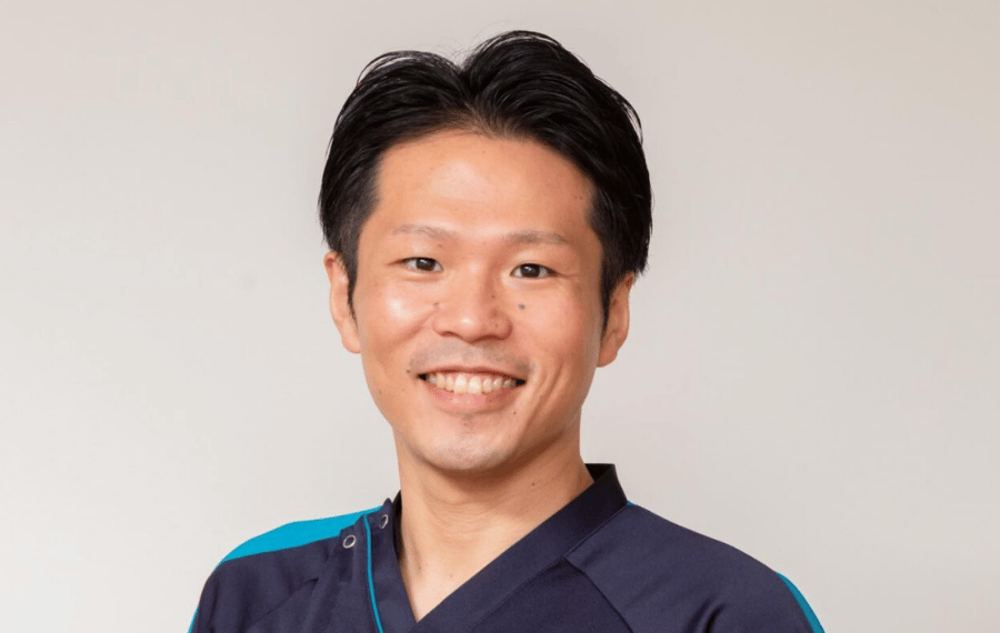 川口市の木村整骨院の木村先生の熱い眼差し。